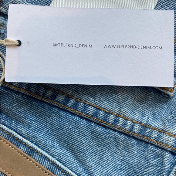 GRLFRND Rhoda Mini Denim Skrit NWT - Picture 10 of 12